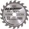 Lame au carbure pour scie circulaire SCID - Epaisseur 2,8 mm - 20 dents - Diamètre 125 mm - Alésage 16 mm