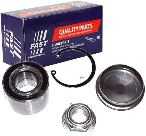 FAST Radlagersatz FT22112 Hinterachse | Kompatibel mit: DACIA LOGAN, LOGAN EXPRESS, LOGAN MCV, LOGAN Pick-up, SANDERO, NISSAN MICRA C+C III, MICRA III, NOTE