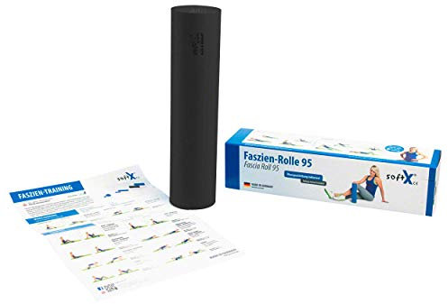 softx® Faszien-Rolle, Fitness Foam Roller, Massagerolle, Schaumstoffrolle, hart
