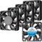 WINSINN Ventilador 50mm 24V - Rodamiento Hidráulico 6000 RPM 5010 Refrigeración para Equipos Industriales/Servidores/Routers, Cable 30cm XH2.54-2PIN, Sin Escobillas (5 Piezas)