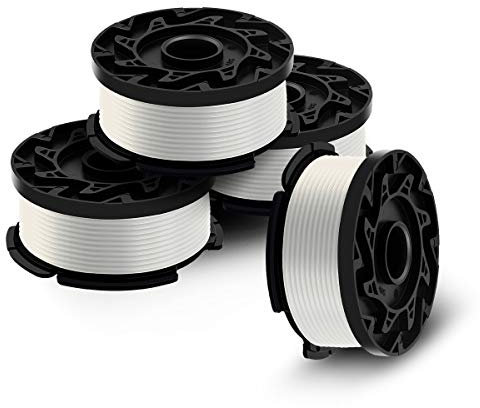 BearFun Weed Eater String Trimmer Spool for Black + Decker AF-100,Autofeed System Replacement 30ft 0.065 Line String Black & Decker Trimmer，4 Pack