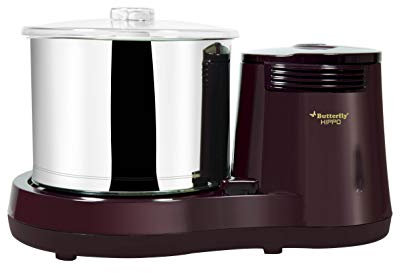 Butterfly Hippo - Macinino da tavolo, 2 l, colore: ciliegia