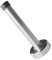 Stainless Steel Door Stopper, Cylindrical Doorstop with Rubber Buffer Tip, Door Stop, Solid Door Holder Protector for Home and Office, 4 Inch Door Stopper 1 Pack Silver…