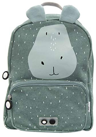 TRIXIE Kids Sac à dos de jardin d'enfants 31 cm Mr. Hippo, Grün, S, Grün, S, daypack