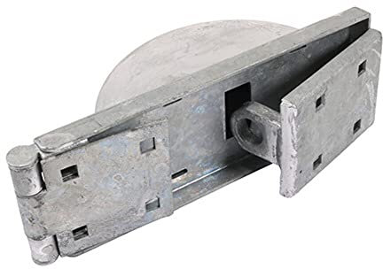TIMCO Heavy Duty Padlock Protection Bar Right Hot Dipped Galvanised - 7.5