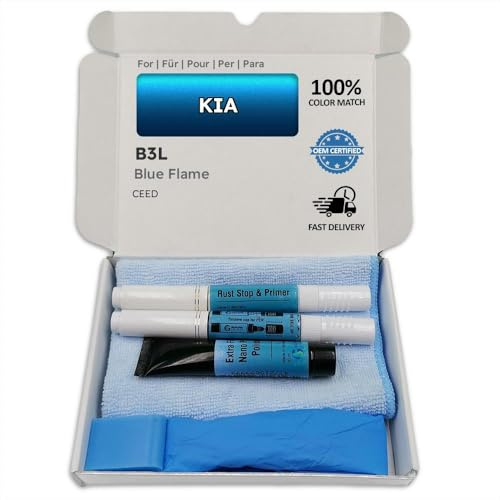Genuine Colors Lackstift Blue Flame B3L für KIA Blau CEED