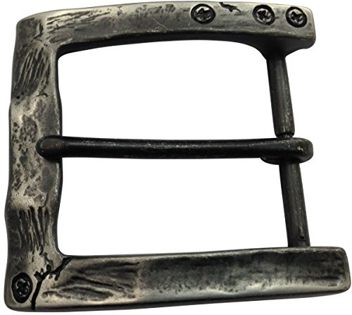 BELTINGER Gürtelschnalle Used 4,0 cm | Buckle Wechselschließe Gürtelschließe 40mm Massiv | Dorn-Schließe | Wechselgürtel bis 4cm