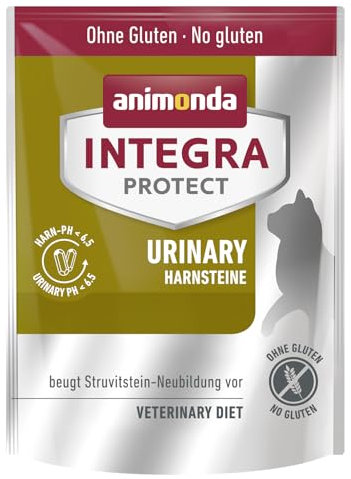 Animonda Der Feinsten INTEGRA PROTECT Adult Urinary Struvitstein cibo secco per gatti, di alta qualità, senza cereali, cibo dietetico per gatti, 1 x 300 g