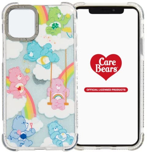 Skinnydip Care Bears Case - iPhone 14 Pro Max Rainbow Shockproof Cartoon Cover, Slim & Lightweight, Anti-Slip Protective Case Gift for Fashion Forward Girls