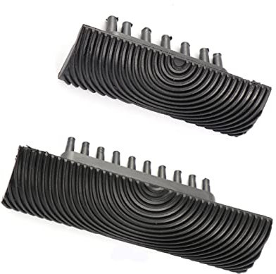 Abaodam 2stücke Holzmaserungswerkzeug Holzmaserungsfarbe Holzmaserungsmalwerkzeug Malwerkzeug Wanddekorationswerkzeug Holzmaserungsmalwerkzeug Große Und Kleine Gummi-malwerkzeuge