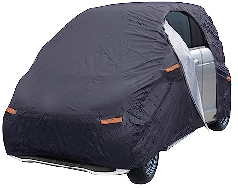 Rebeca Shop® Smart.Old Telo Copriauto Felpato tg 1a e 2a Serie (w450-w451), Grigio, Smart - Old
