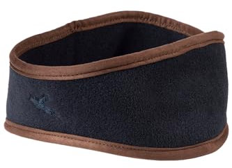 Ladies Fleece Headband Women's Country Head Band Ear Warmer Hair Control Headwear (Ink)