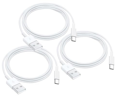 3 Pack iPhone 15 Carplay USB Cable - Compatible with iPhone 15, 16, 15 Pro Max, 15 Plus, iPad Pro 12.9/11, iPad 10, iPad Air 5, Mini 6 - Fast Charging Cord