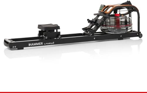 HAMMER Wasser Rudergerät Aquon Water Flow PRO, klappbar, Kinomap kompatibel