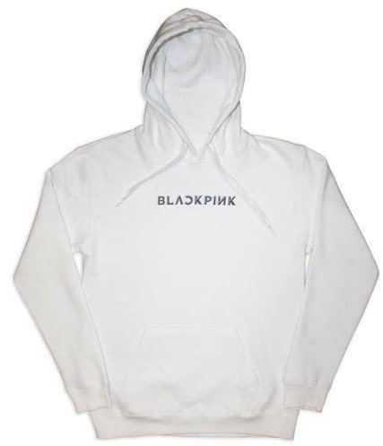 Rock Off officially licensed products Blackpink Born Rosa Logo Pullover Kapuzenpullover XL