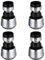Cabezal De Ducha Con Grifo De 4 Piezas, Cabezal De Ducha A Prueba De Salpicaduras, Cabezal De Ducha Giratorio De 360°, Adaptador De Grifo, Accesorios Para Grifo, Accesorios De Baño De Cocina