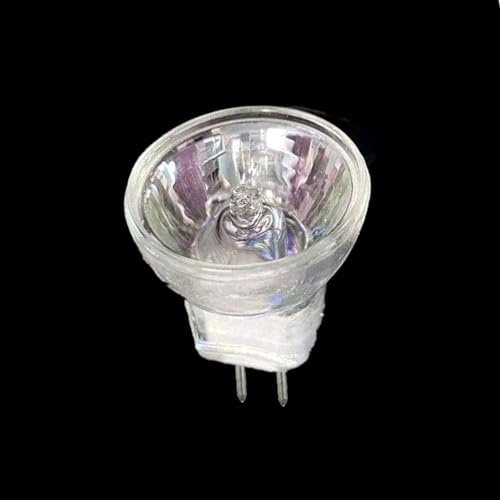 UGEFKMQ Halogen-Reflektor 12V 5W MR8 Mini-Strahler Halogen Glühlampe MR8 6V 5W Halogenlampe 20W G4 Bi-Pin Sockel Scheinwerfer Kleiner Scheinwerfer,12V-5W
