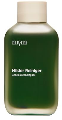 nkm Naturkosmetik München Milder Reiniger - Gesichtsreiniger mit Öl - Reinigt Sanft - Vegan - Für Unreine Haut - Dermatologisch Getestet (100 ml)