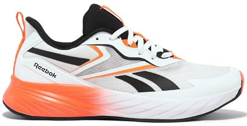Reebok Men's Verse Sneaker, White/Orgfla/Black, 13 UK