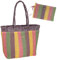 Camomilla Milano Set Borsa Mare Donna + Busta, Collezione Crochet, Colore Lilla