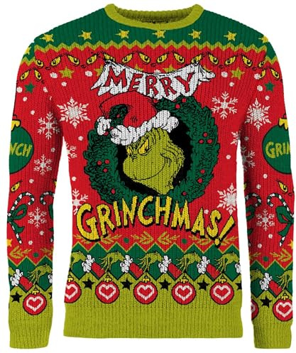 AAA MERCHANDISE Le Pull de Noël Grinch S