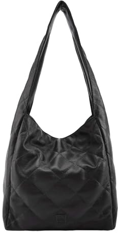 FREDsBRUDER Schultertasche Comfy Carry Hobo Black schwarz