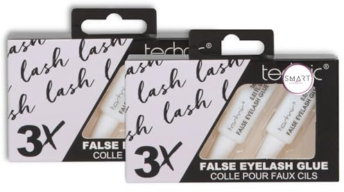 2 x False Eyelash Glue Adhesive 1 ml Pack of 3 – Bundled by Smart Cutie