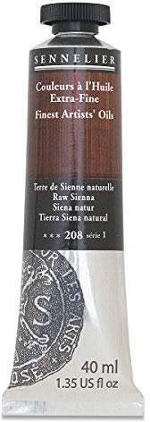 Sennelier Couleurs à l'huile : 40ml Terre de Sienne brut