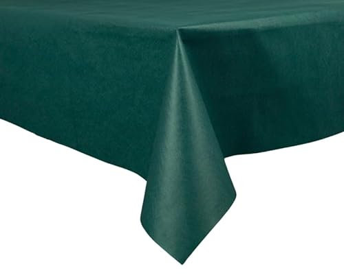 Sensalux Bierzeltgarnitur, Tischdecke aus stoffähnlichem Vlies, Standard 100 by Oeko-TEX, ideal für Jede Feier, Catering, Hochzeit, Geburtstag, 1m x 2,5m, Grün