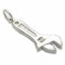 Wrench sterling silver charm .925 x 1 Spanners Wrench Tools charms