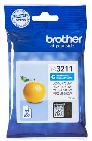 Brother LC3211C Druckerpatrone 1 Stück(e) Original Cyan