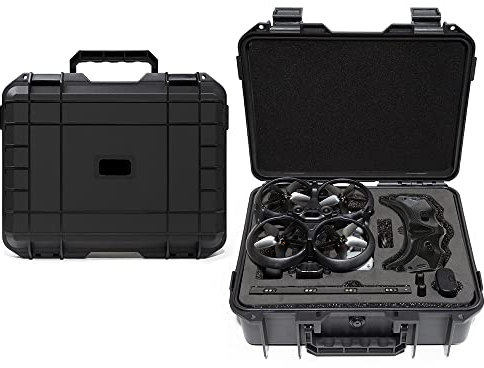 EVA Hard Shell schützender wasserdichter Tragekoffer Fit für DJI Avata FPV Drone Goggles 2 Zubehör Aufbewahrungstasche