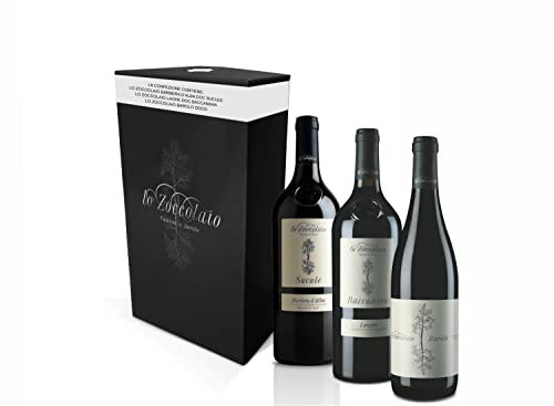 Lo Zoccolaio Barbera d'Alba + Langhe Rosso + Barolo Vin Rouge Italien coffret cadeau 3 Bouteilles x 75 cl