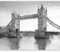 murando - Fototapete Premium-Vlies Tower Bridge 250x193cm Foto Tapete Schlafzimmer Wohnzimmer Vliestapete XXL Motivtapeten Bildtapete 3d Effekt Wand Dekoration London Architektur Stadt England grau