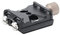 Tilta Universal ARCA Schnellwechsel-Grundplatte | 1/4-Zoll-20 und 3/8-Zoll-16-Gewinde | leichte Konstruktion aus Aluminiumlegierung | Schwarz | TA-UABP-B