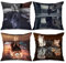 Tucocoo Tier-Kissenbezüge, Mindset is Everything Kissenbezug, Katze, Reflektion, Löwe, Tiger, dekorativer Kissenbezug, motivierend, inspirierend, für Sofa, Couch, Bett, Terrasse, 45 x 45 cm, 4 Stück