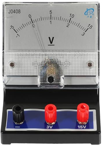 ULTECHNOVO 1 x Spannungsamperemeter, Labor-Voltmeter, Batterietester, Batteriespannungsmesser, Multimeter, digitale Werkzeuge, Ampere-Multimeter für Spannungsprüfung, Spannungsprüfer der Physikplatine