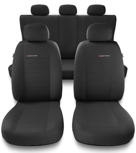 Mossa - Universal Sitzbezüge Auto kompatibel mit Jeep Compass I, II (2007- ) - Autositzbezüge Schonbezüge für Autositze - UNE-4
