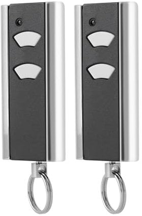 2 x 433 MHz telecomando per porta del garage in acciaio standard Entrematic RCU 433 2K RCU 433 4K RCU433-2 RCU433-4 EA 433 2KS EA 433 4KS EA433 2KM N002800