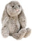Osterhase Kuscheltier – 60 cm, mit Schlappohren, braun, Schwarze Kunststoffaugen, niedliche Kunststoffnase, kuschelig weich