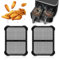 Grille Anti Eclaboussure, Grille Anti Projection Compatible avec Ninja AF300EU 7,6L Dual Zone, 2 Pcs Réutilisable Silicone Anti Eclaboussure pour Prévient Eclaboussures Graisse Protection Air Fryer