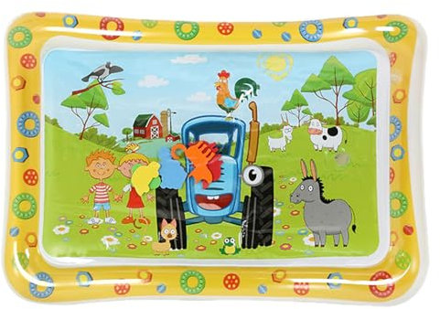 yakermur Katzen Wasserbett | Klappbares Wasserbett Für Hunde,Stabiles Haustier Zubehör Aufblasbare Krabbeldecke Für Wohnzimmer Schlafzimmer Outdoor Indoor Reise Familie Alle Altersklassen