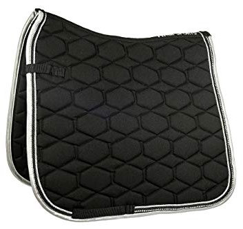 HKM SPORTS EQUIPMENT Schabracke -Crystal Fashion-, schwarz, Pony Dressur