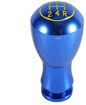 Schaltknauf, Universal 5-Gang MT, Schaltknopf Alu Blau f¨¹r Fahrer