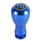 Pomo para Palanca de Cambios Universal Perilla Manual de 5 Velocidades Auto Manual/Automática Interior para Coche VGEBY ( Color : Azul )