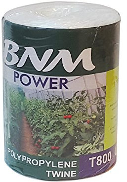 True Products 15 Rolls of 350m White Strong Polypropylene Twine Poly PP Twine String Baler Garden T-800 UV