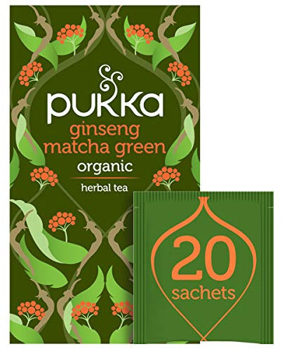 Pukka Ginseng Matcha Green Tea, 20 sachets