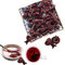 Chinese Herbal tea Hibiscus tea Roselle tea New scented tea green tea Flowers tea Green tea Rose Eggplant tea (100 g)