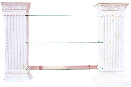 JV Moebel Design Vitrine Regal Glas Säule Vitrinen Regale TV Schrank Wohnzimmer 1842 Neu