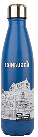 Eurostick Big City Insulated Water Bottle 500ml Manchester Edinburgh Birmingham Newcastle Liverpool Cardiff (Edinburgh Cityscape)